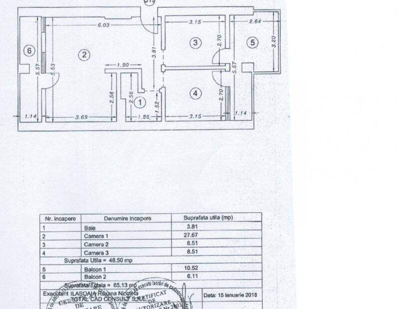 Neptun ap decomandat 3 camere complex Oxygen Neptun calul balan langa plaja